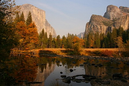 Yosemitedalen sett frå Valley View