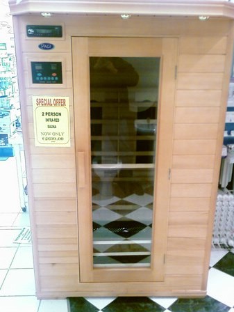 Infra-red sauna